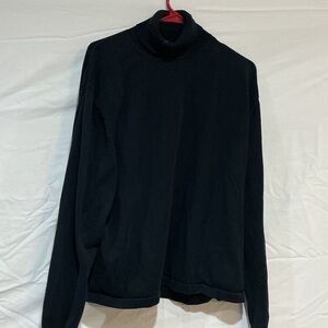 J. Crew Women's Classic Black Cowl Neck Sweater